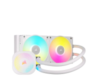 CORSAIR iCUE LINK TITAN 240 RX RGB White 2x120mm - 1300118 - zdjęcie 1